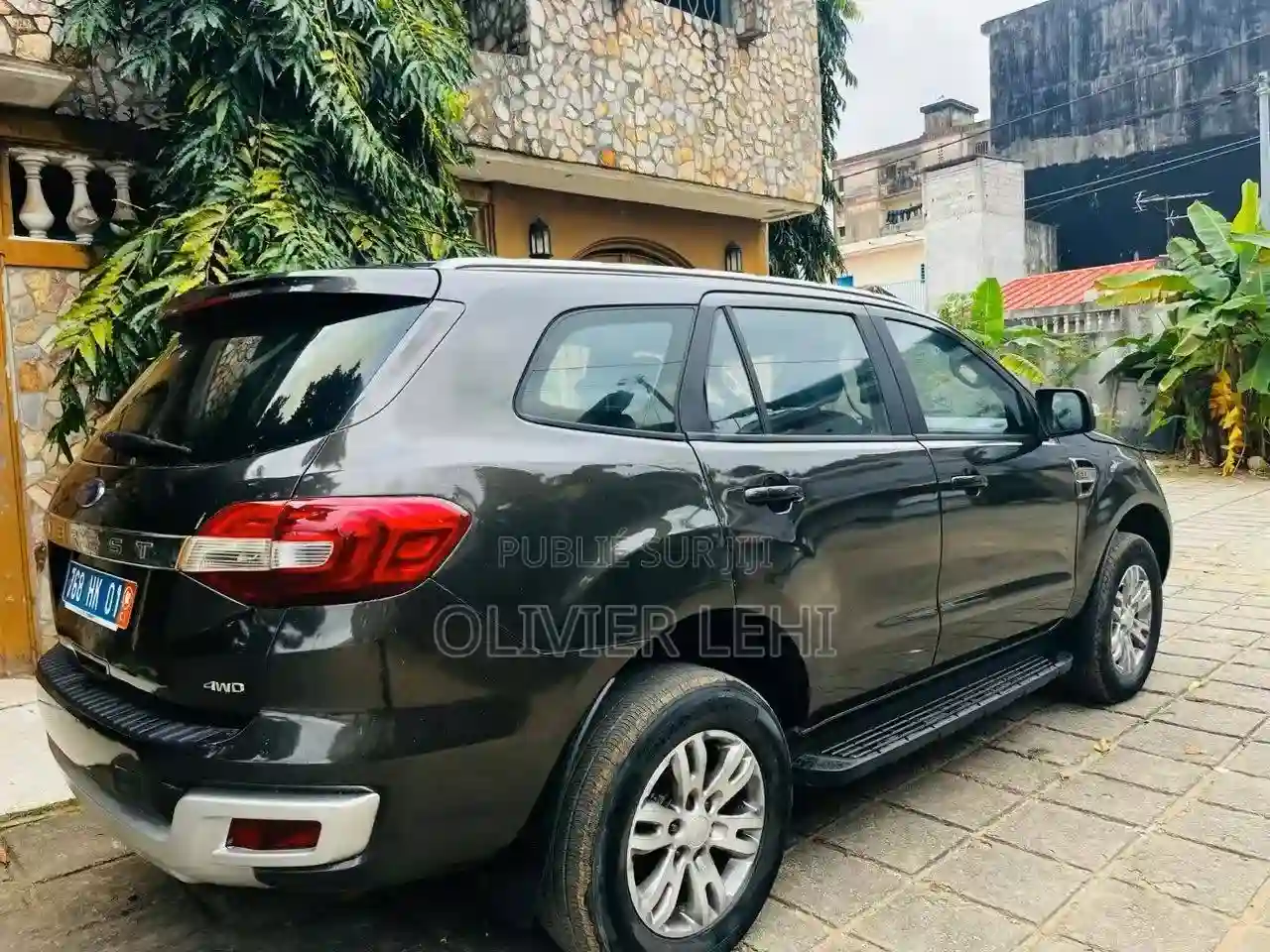 Ford Everest 2017 Noir - Vue 1