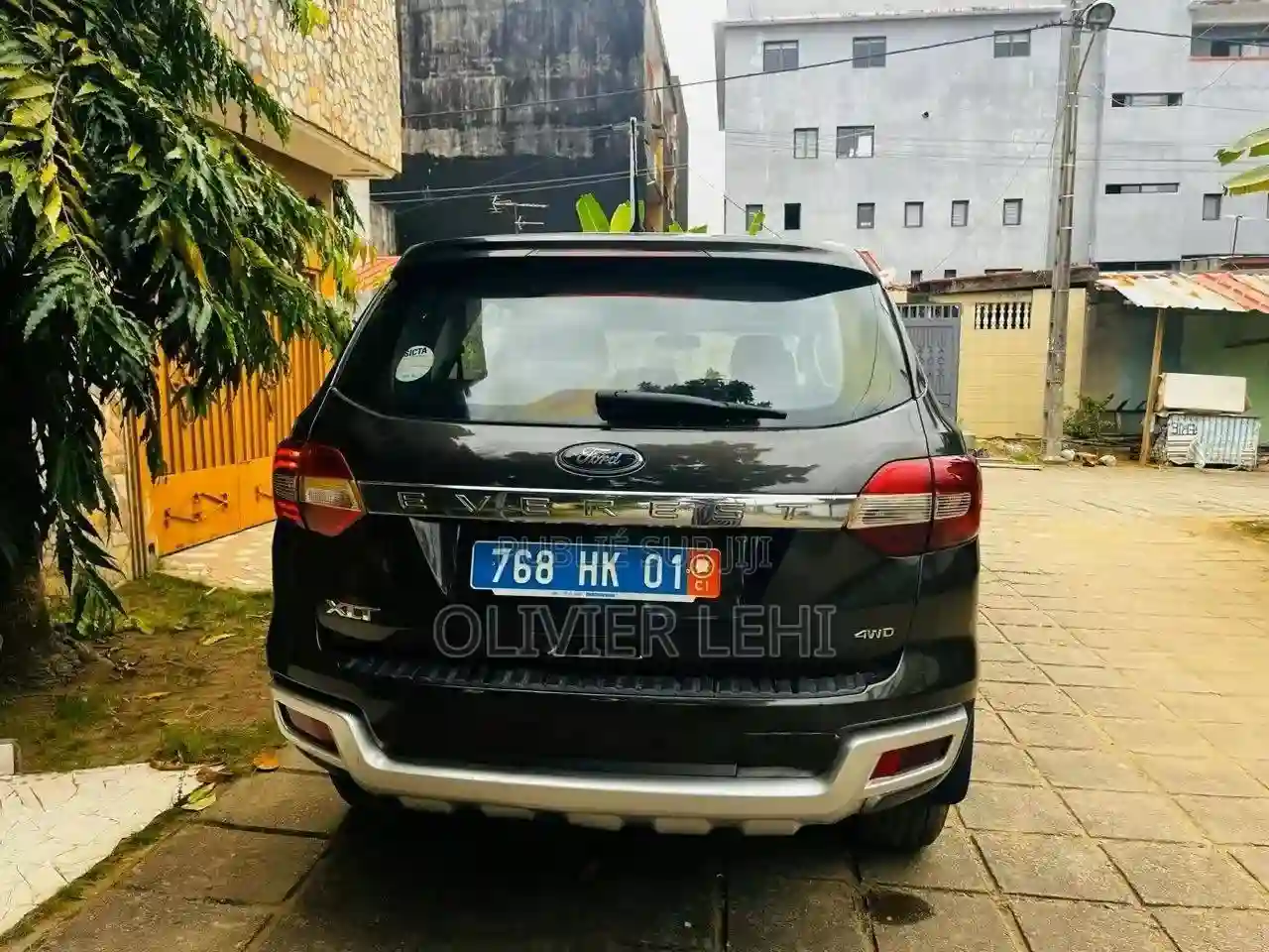 Ford Everest 2017 Noir - Vue 7