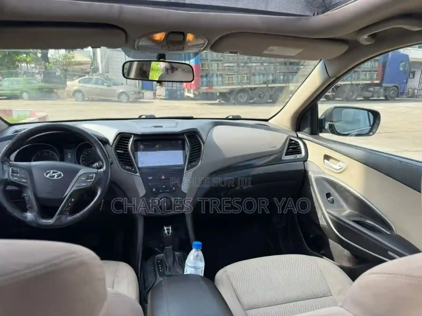 Hyundai Santa Fe Limited AWD 2017 Marron - Vue 1
