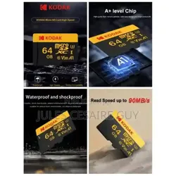 Carte Mémoire Originalmicro Sd-xc64 GB Ultra HD A1v30