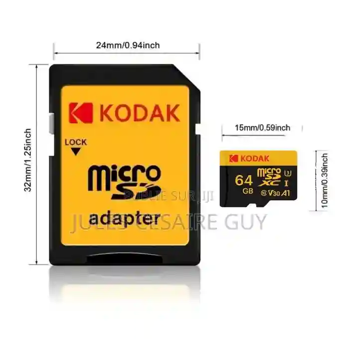 Carte Mémoire Originalmicro Sd-xc64 GB Ultra HD A1v30 - Vue 3