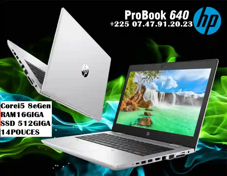 HP Probook G4 Core i5 8e Génération 0747912023