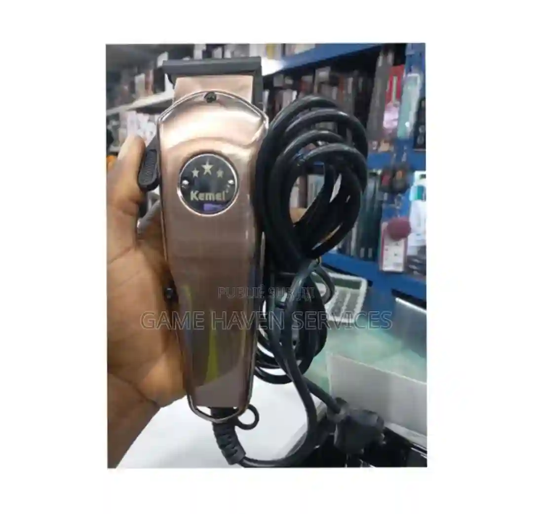 Tondeuse Électrique Kemei – Lame Réglable – Moteur Puissant - Vue 2