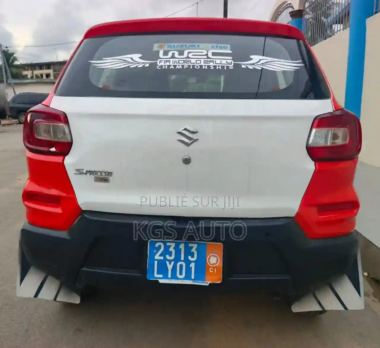Suzuki S-presso 2023 Orange - Vue 7