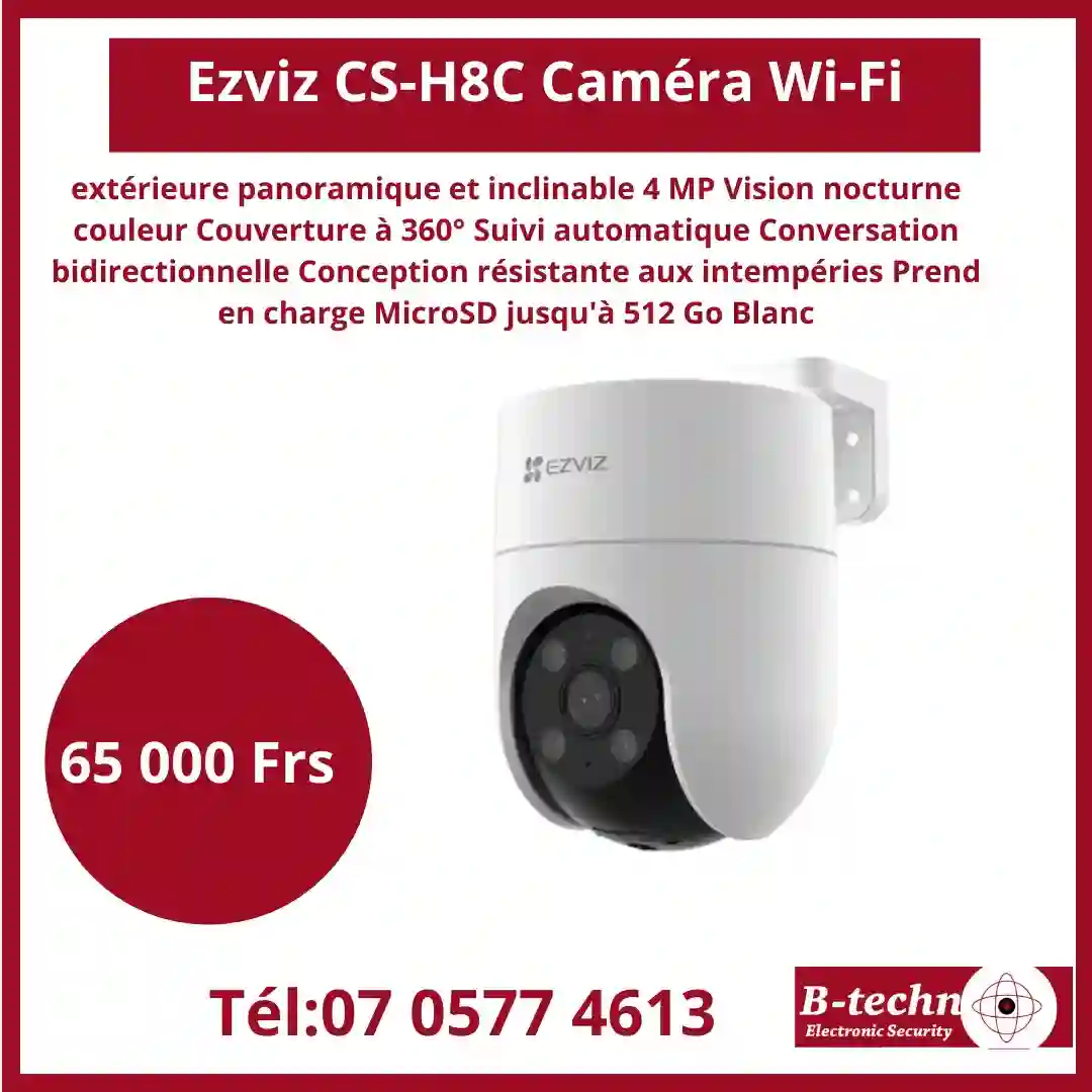 CAMERA DE SURVEILLANCE DISPONIBLE. - Vue 2