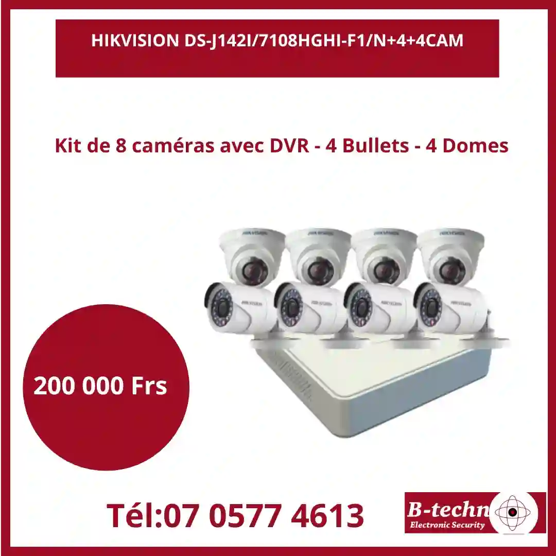 CAMERA DE SURVEILLANCE DISPONIBLE. - Vue 4