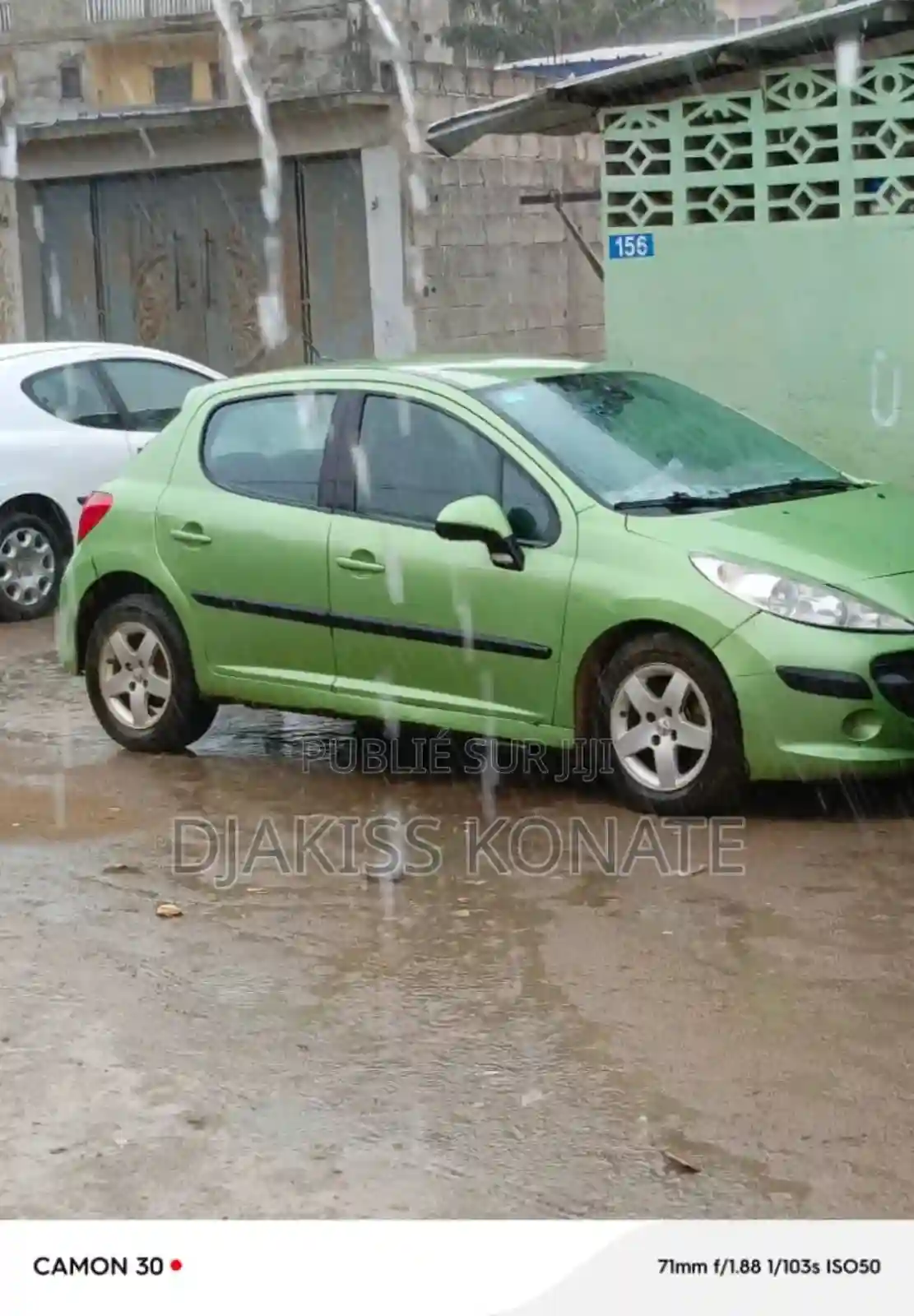 Peugeot 307 2016 Noir - Vue 3