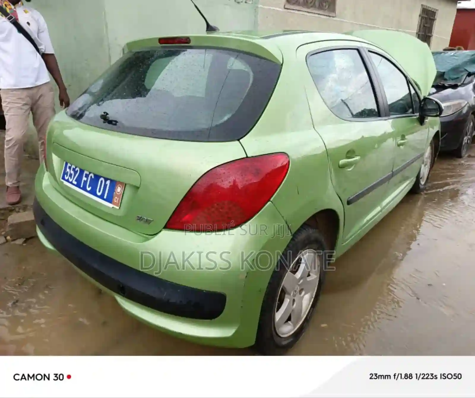 Peugeot 307 2016 Noir - Vue 8