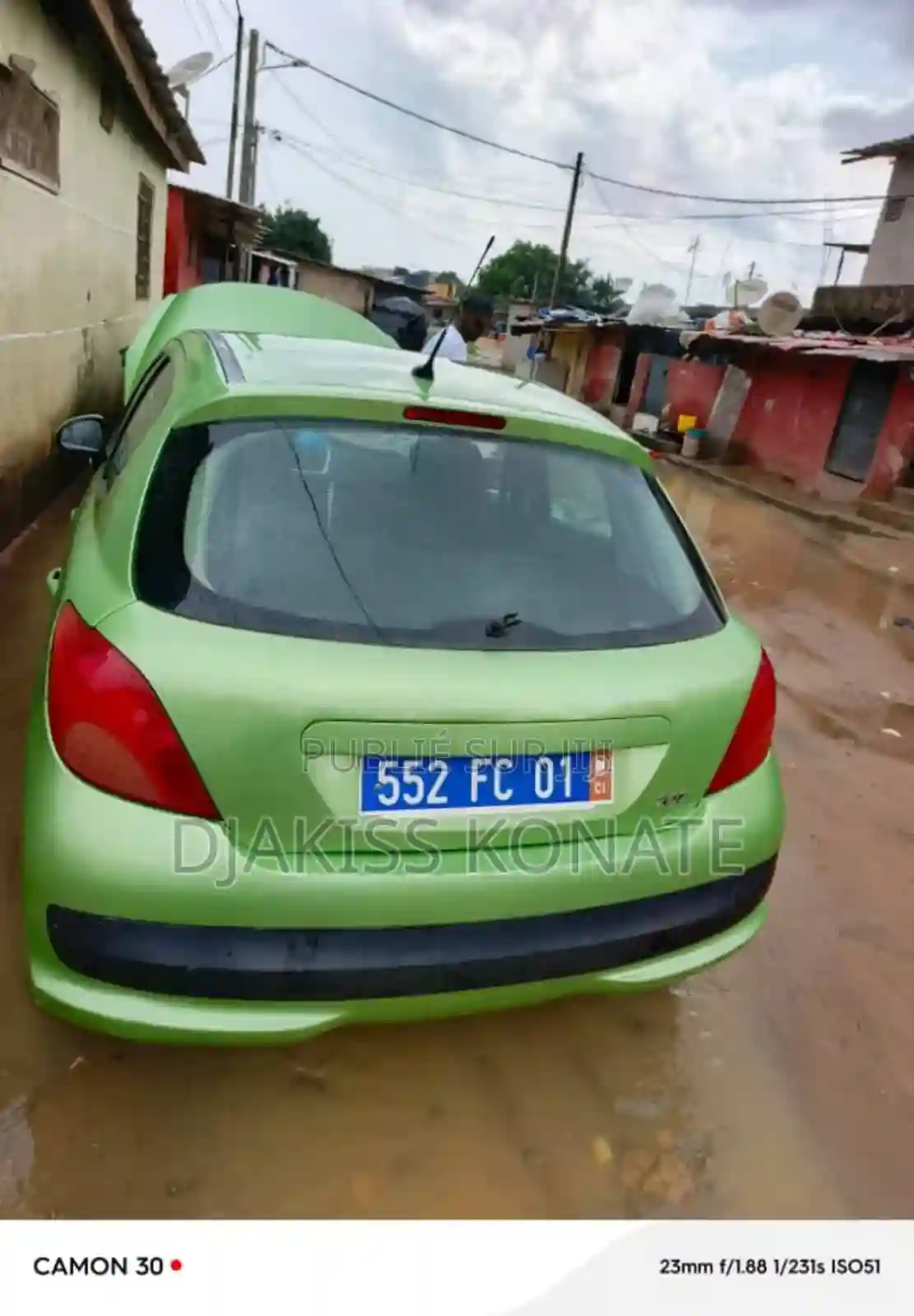 Peugeot 307 2016 Noir - Vue 9