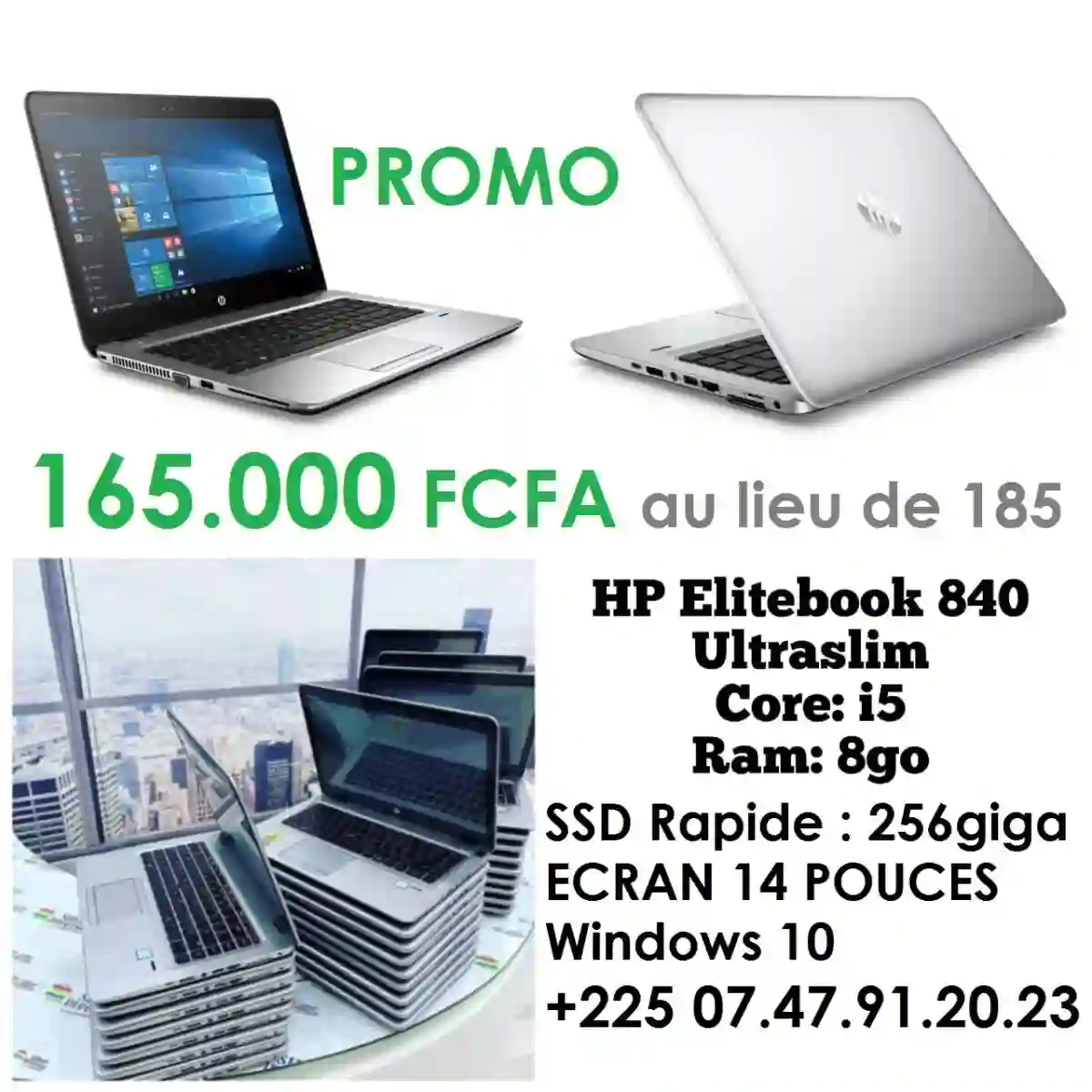 Promo HP ET Dell Professionnel Core i5 +225 0747912023