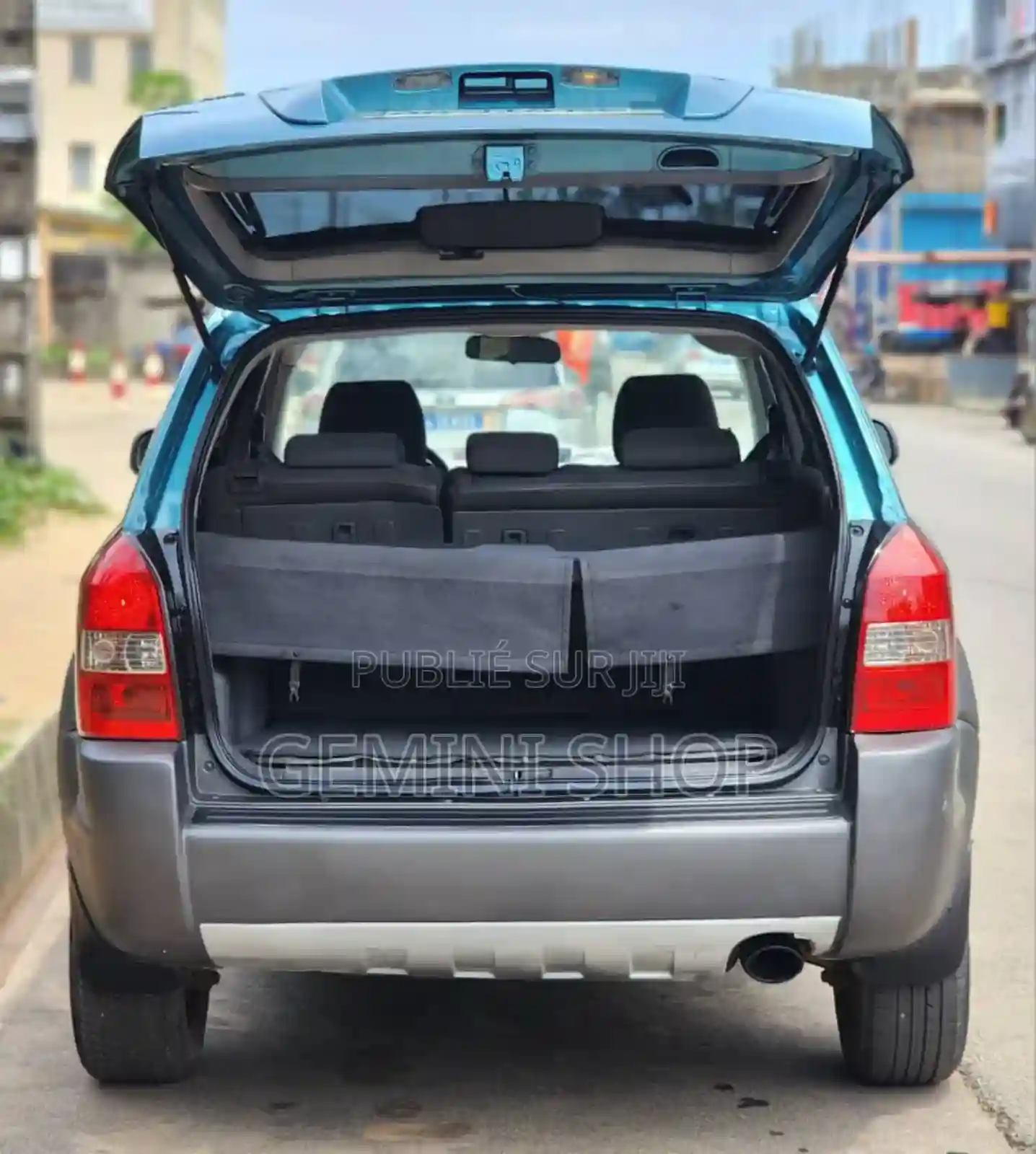 Hyundai Tucson 2006 Bleu - Vue 4