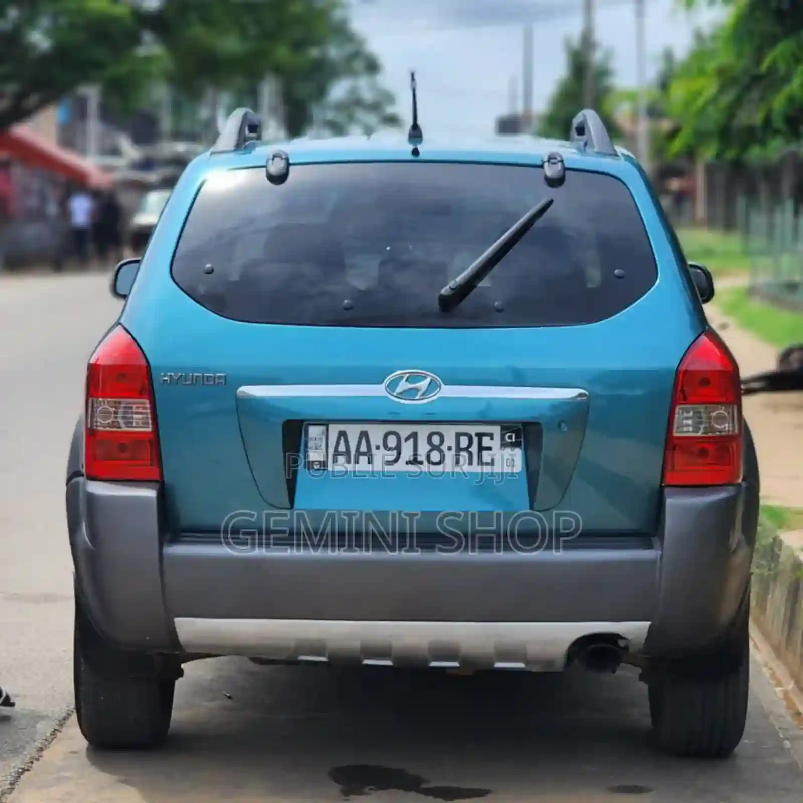 Hyundai Tucson 2006 Bleu - Vue 5