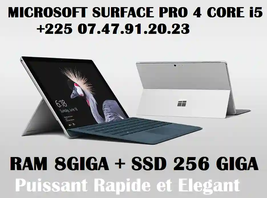 Microsoft Surface PRO 4 Core i5 0747912023 - Vue 2