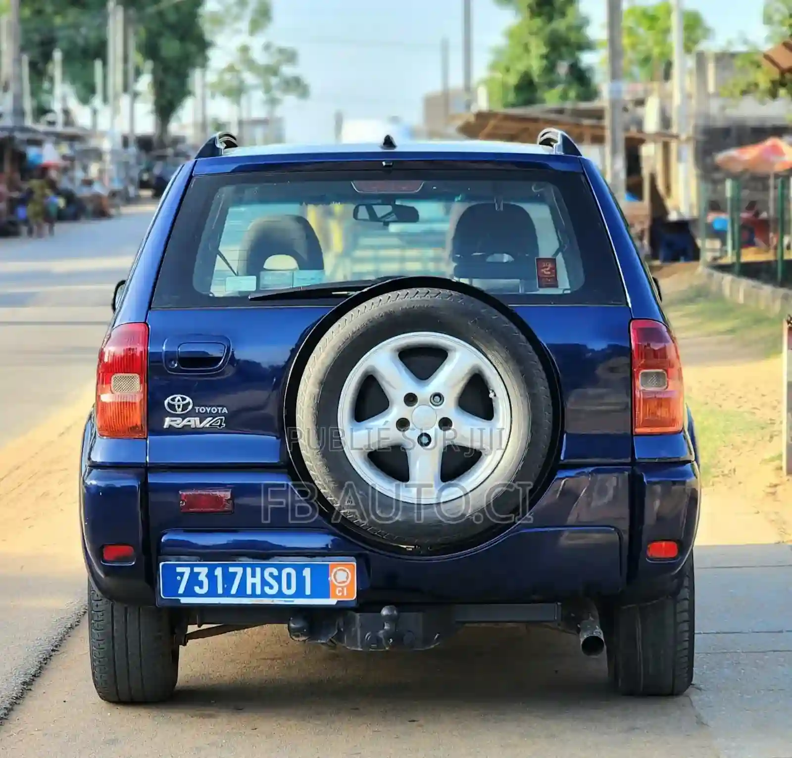 Toyota Rav4 2002 Bleu - Vue 5