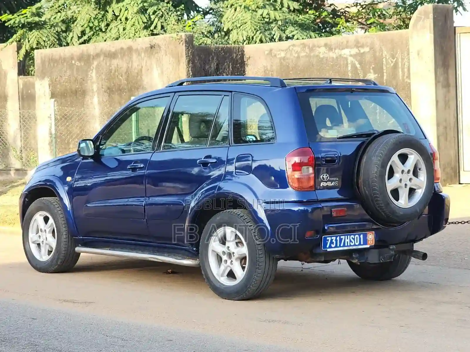 Toyota Rav4 2002 Bleu - Vue 6