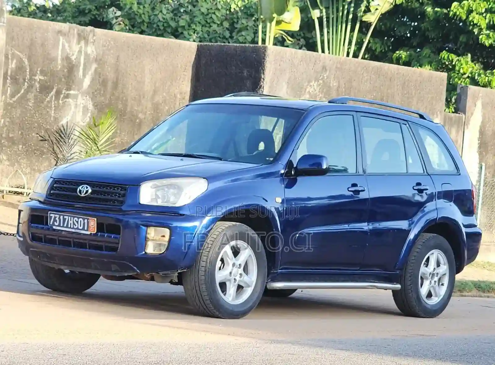 Toyota Rav4 2002 Bleu - Vue 9