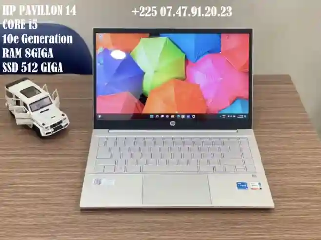 Joli et Puissant HP Pavillon 14 Core i5 10e Génération 0747912023 - Vue 2
