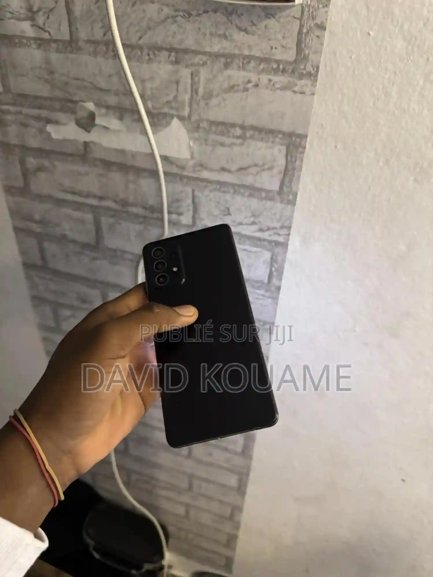 Samsung Galaxy A72 128 GB Noir - Vue 2