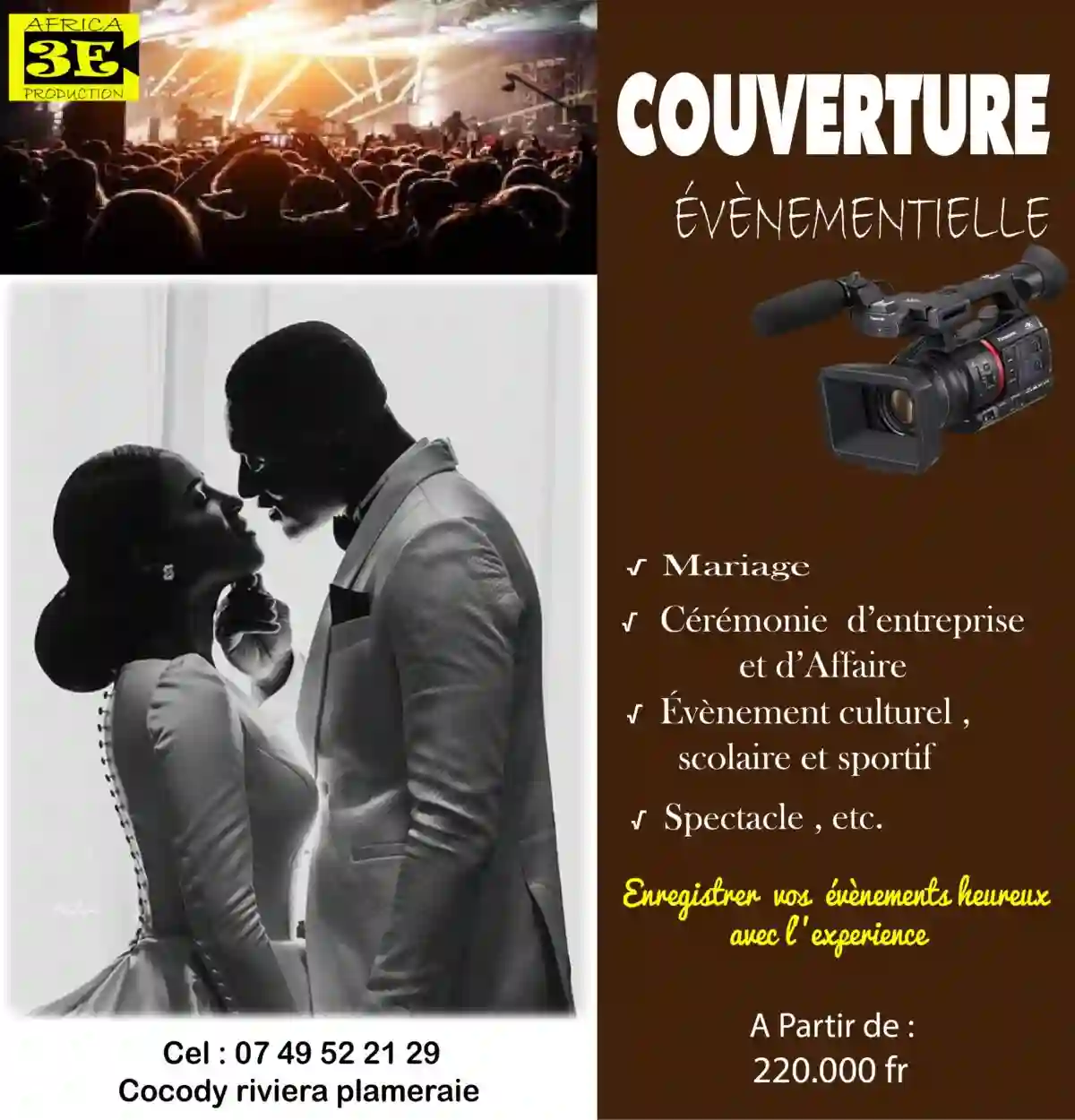 Couverture Événementielle