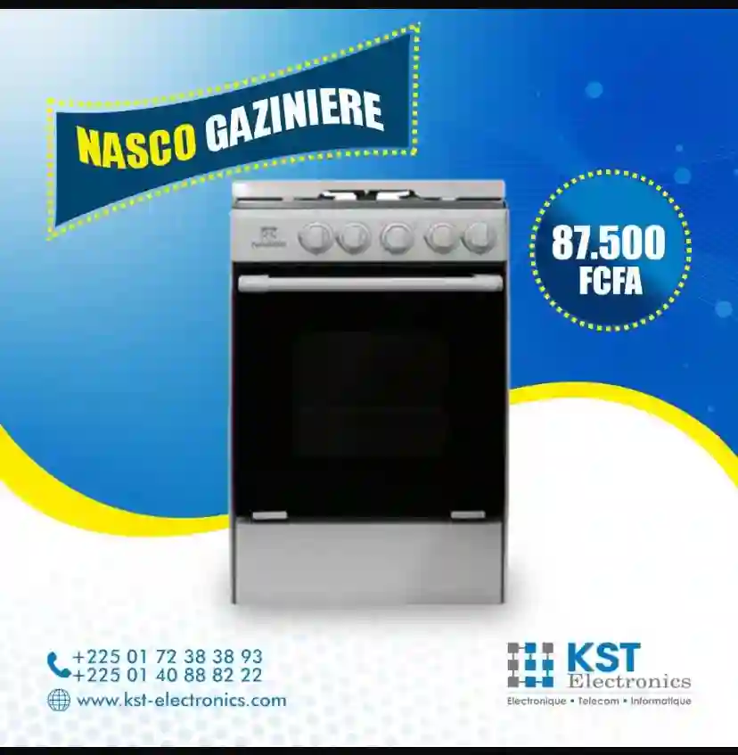 Gaziniere 4 F eux Nasco