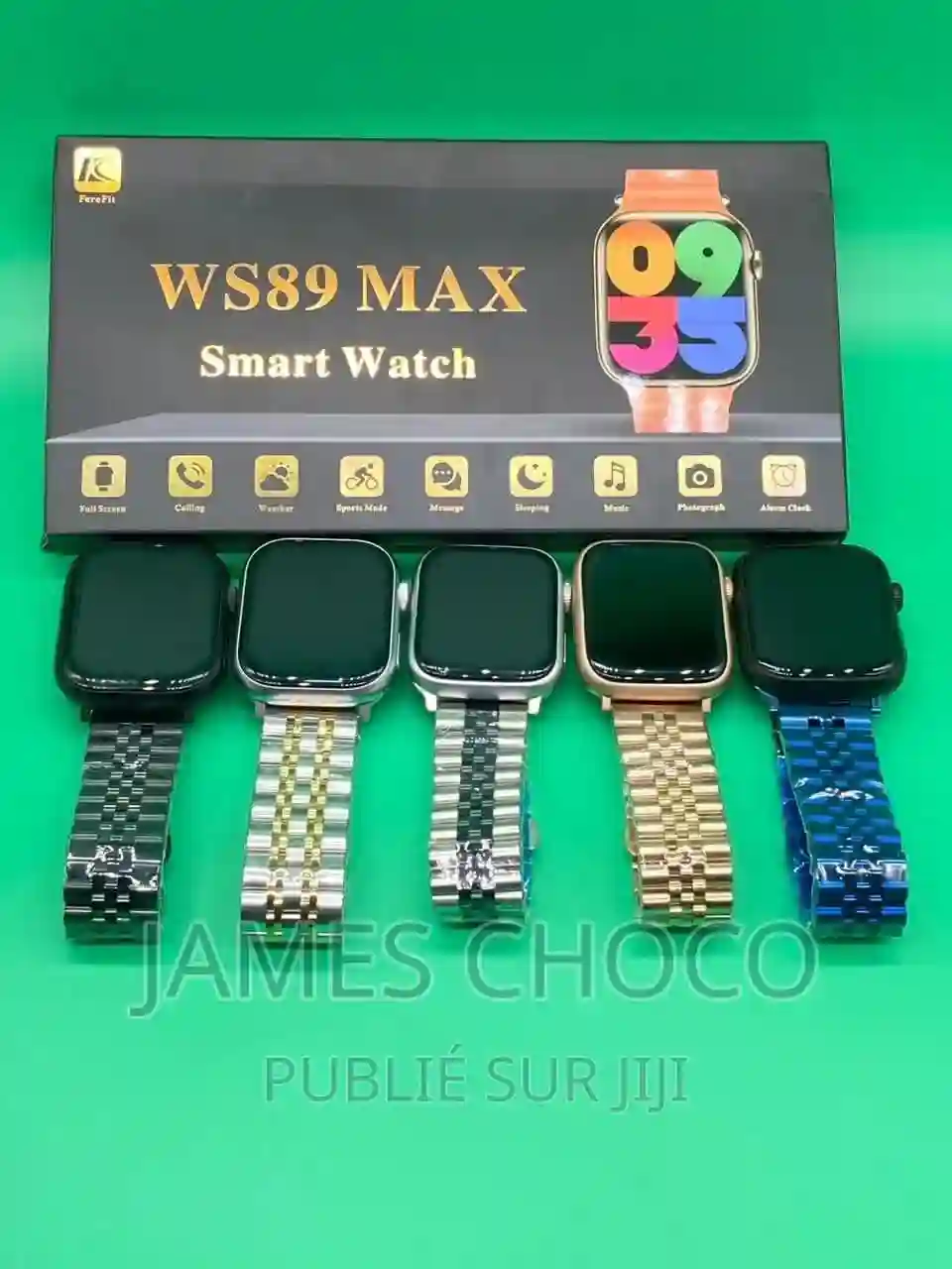 Montre Connectée - Vue 1