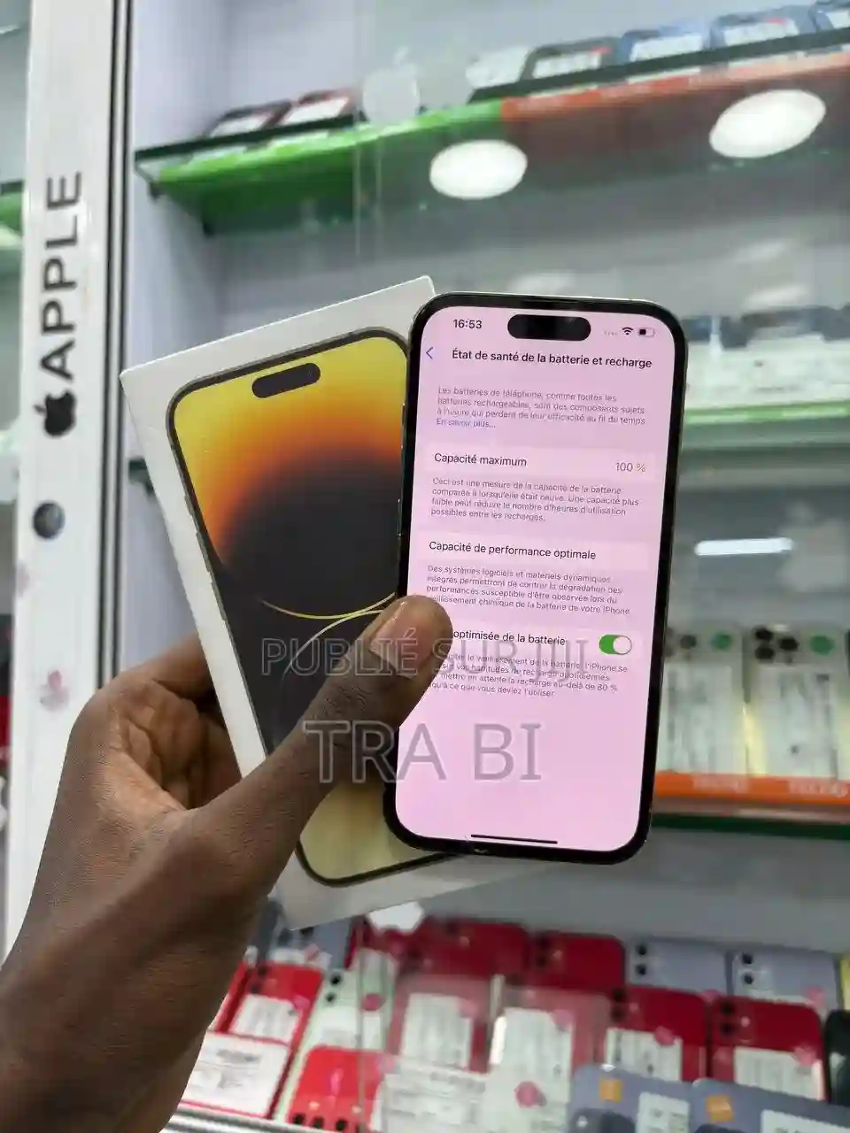 Apple Iphone 14 Pro 128 GB Doré - Vue 1