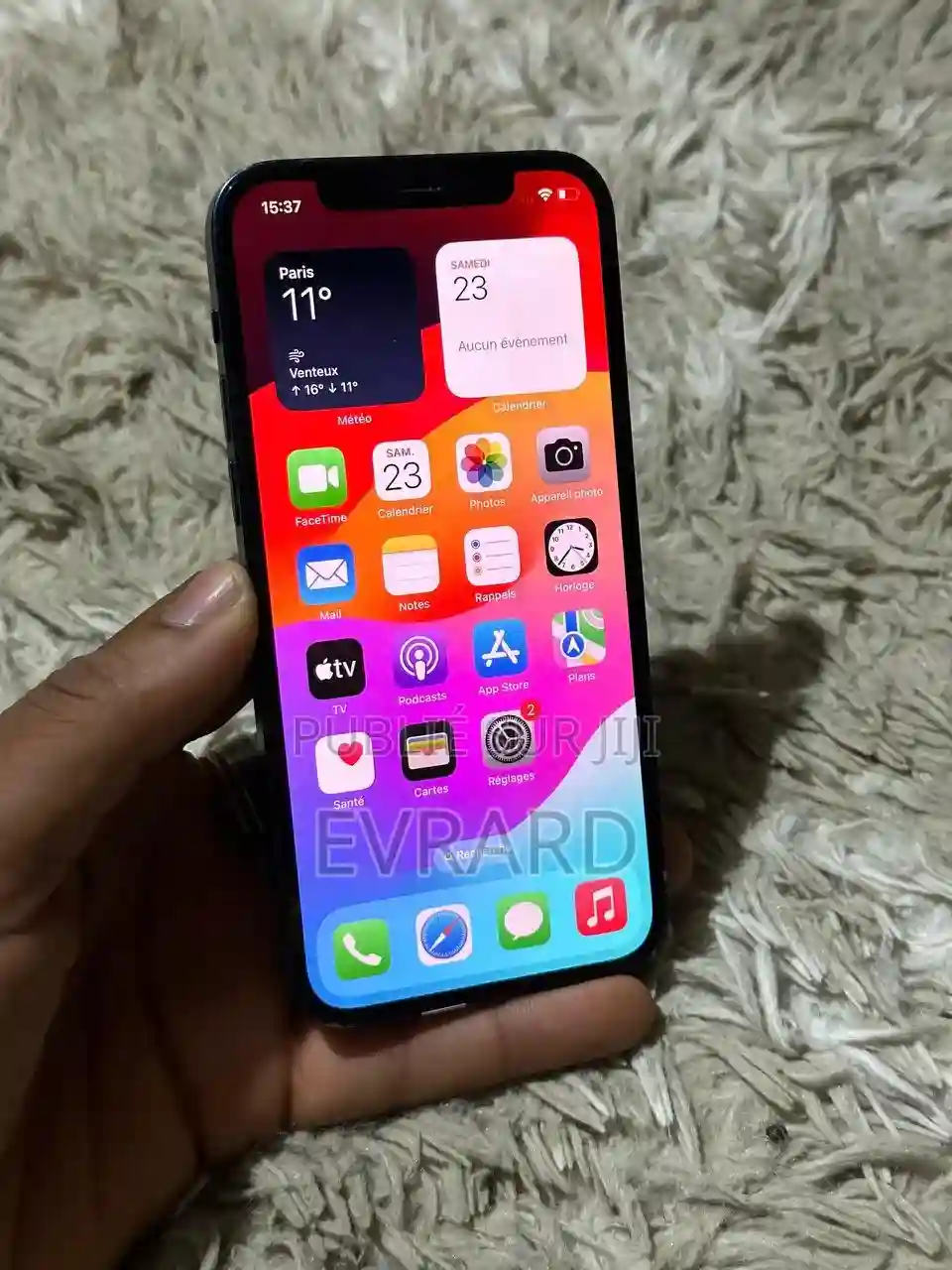 Apple Iphone 12 64 GB Bleu - Vue 1