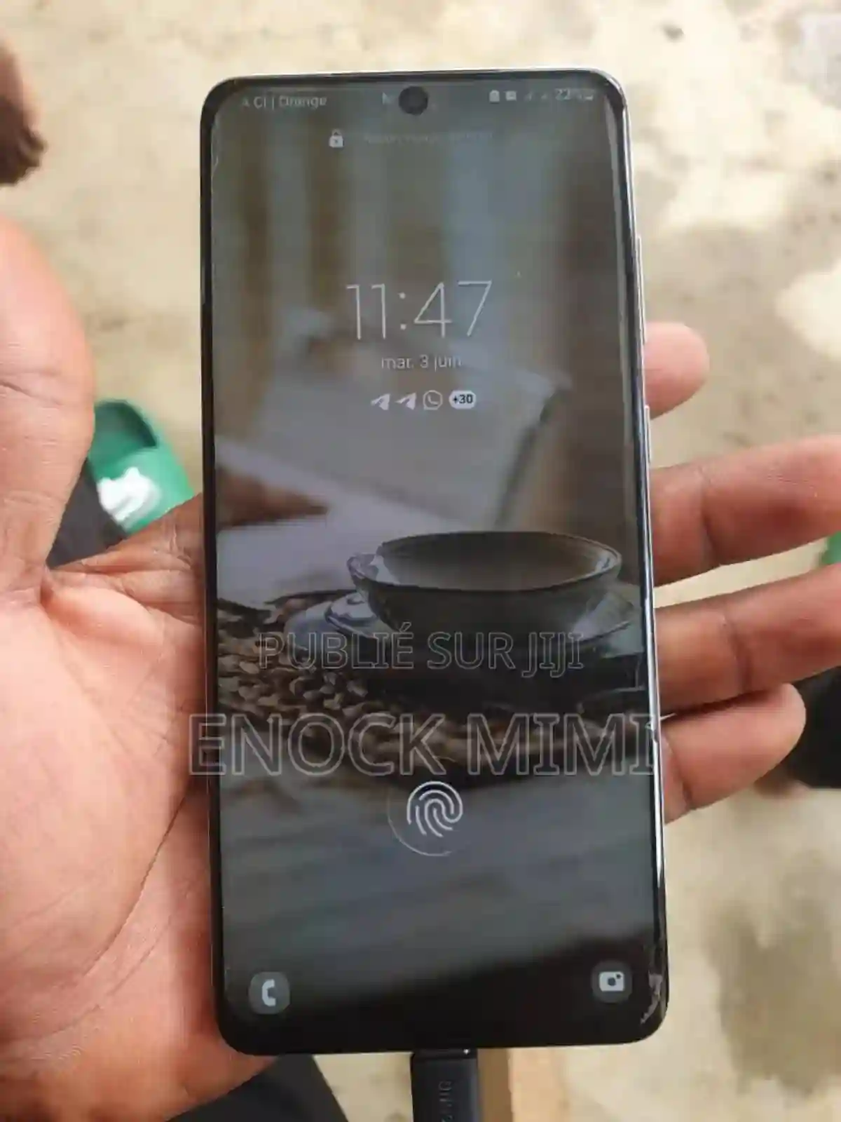 Samsung Galaxy S20+ 128 GB Gris - Vue 2