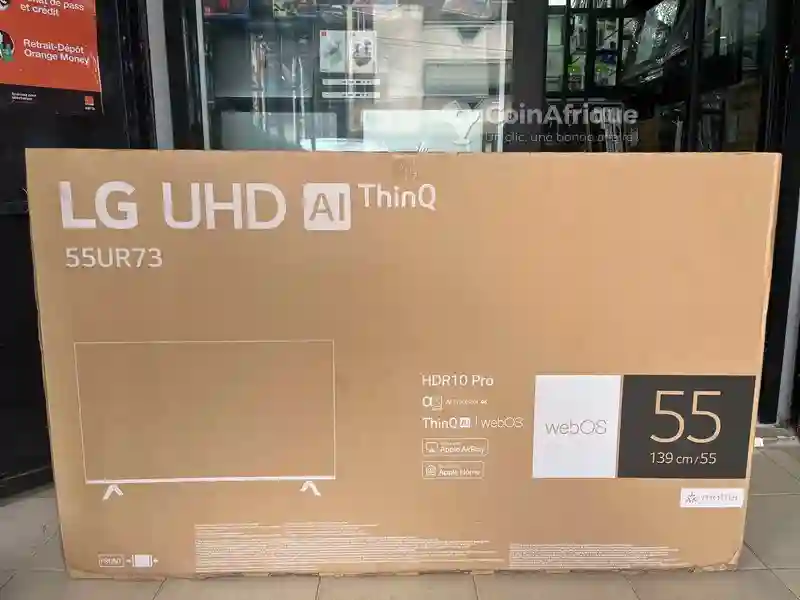 TV LG 55 Pouces 4k UHD - Vue 2