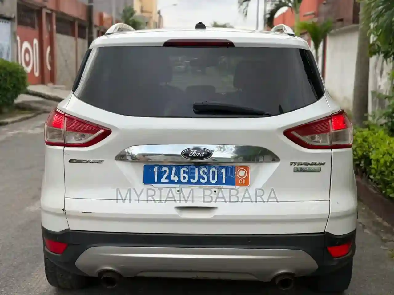 Ford Escape 2014 Blanc - Vue 3