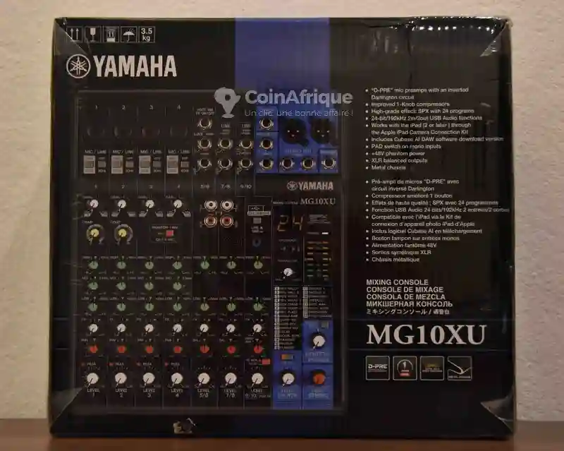 Yamaha Mg10xu - Vue 2