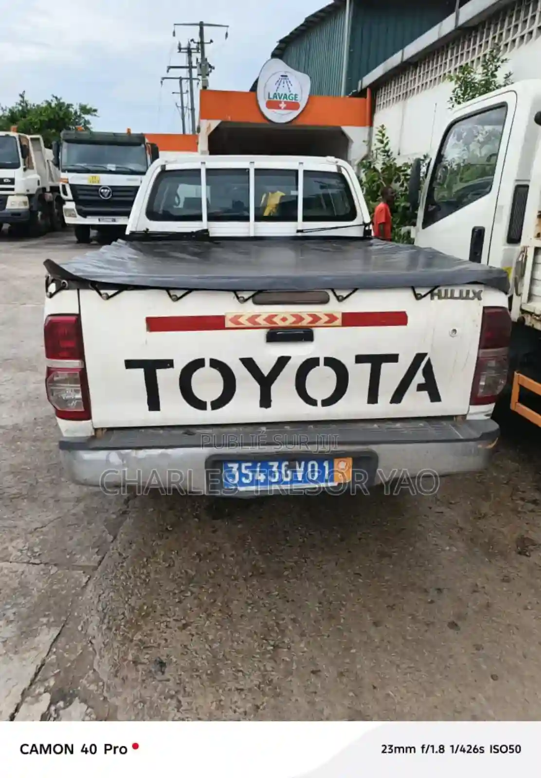 Toyota Hilux 2015 Blanc - Vue 7