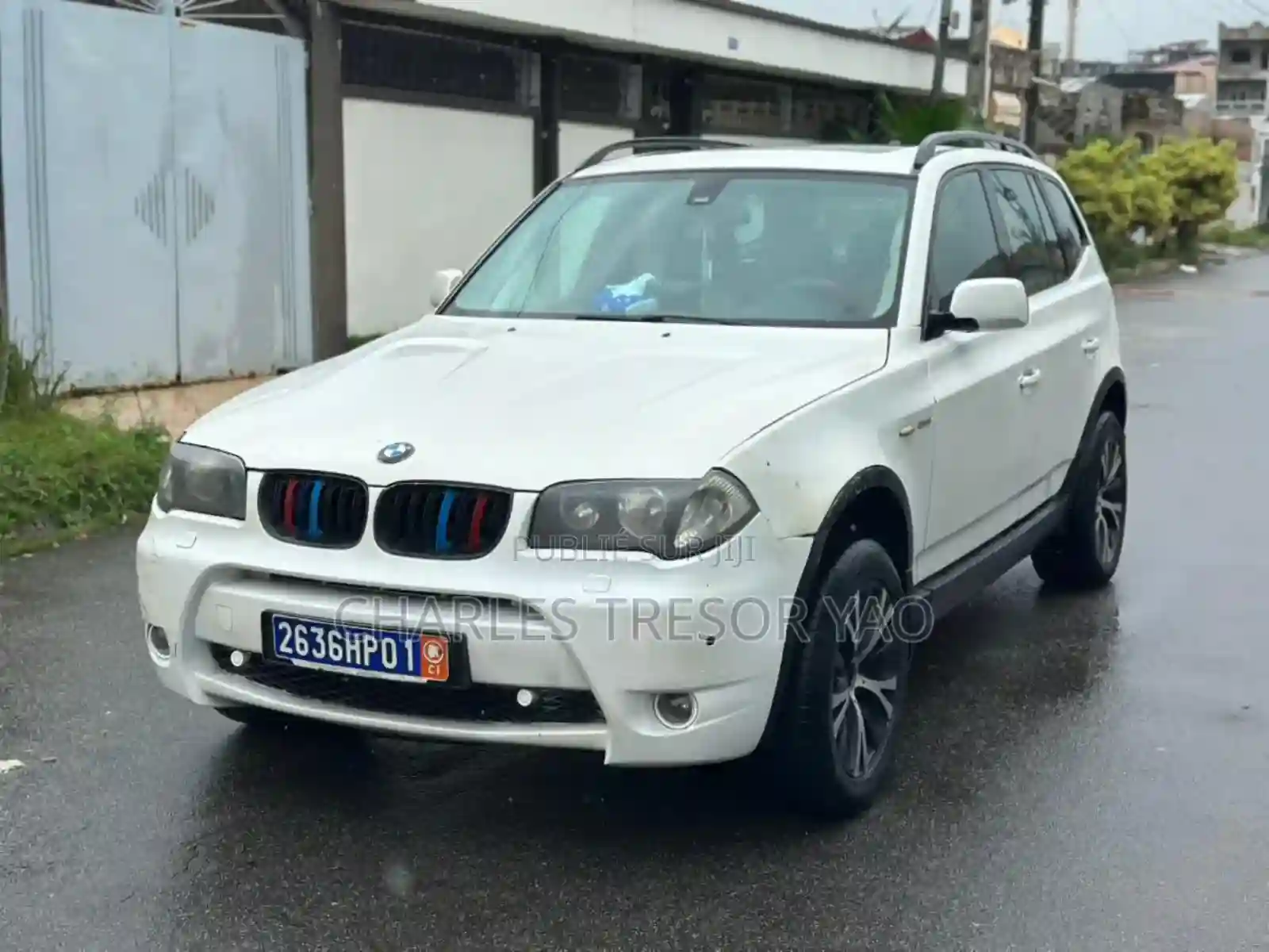 BMW X3 2006 Blanc - Vue 2