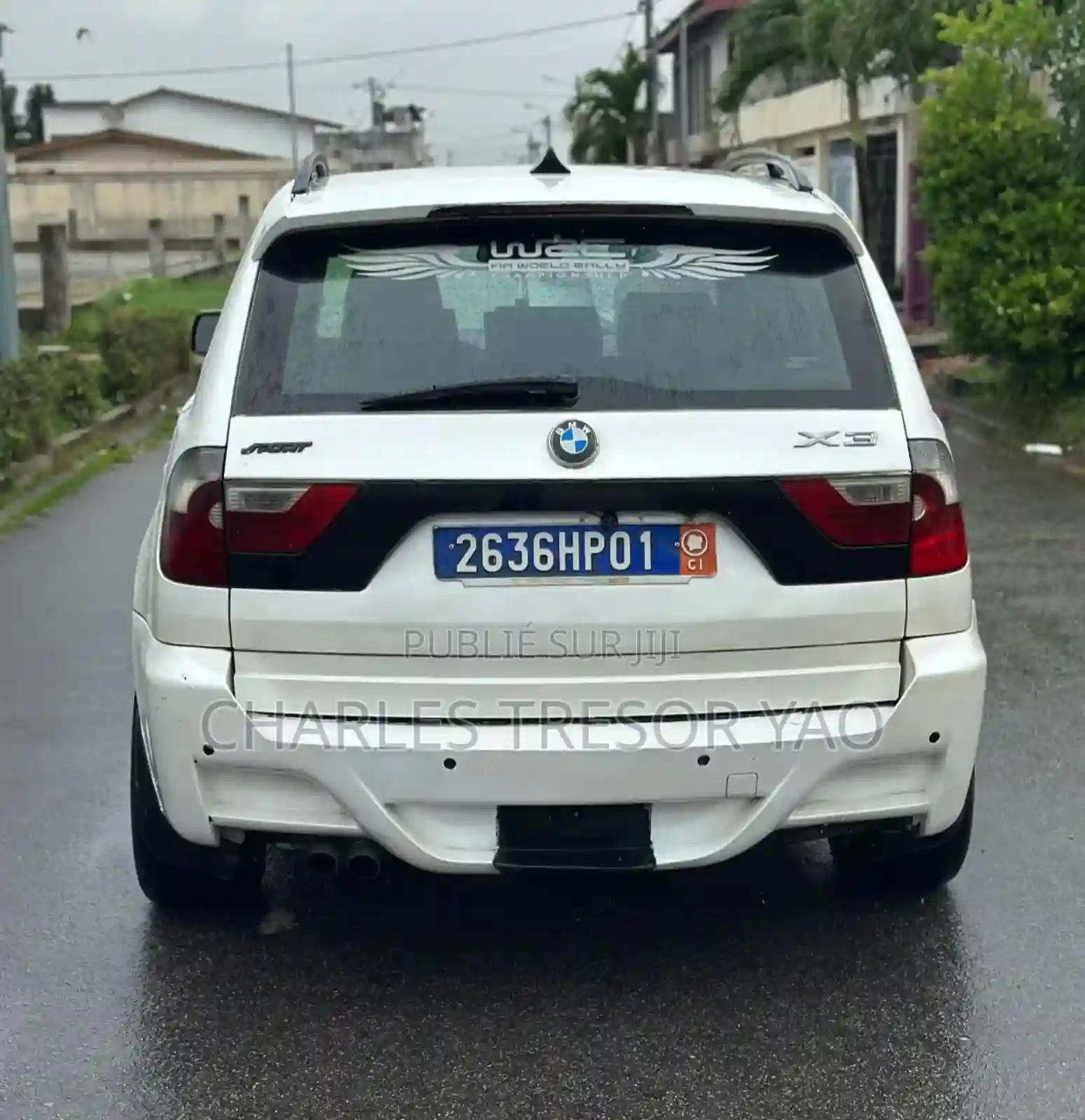 BMW X3 2006 Blanc - Vue 8