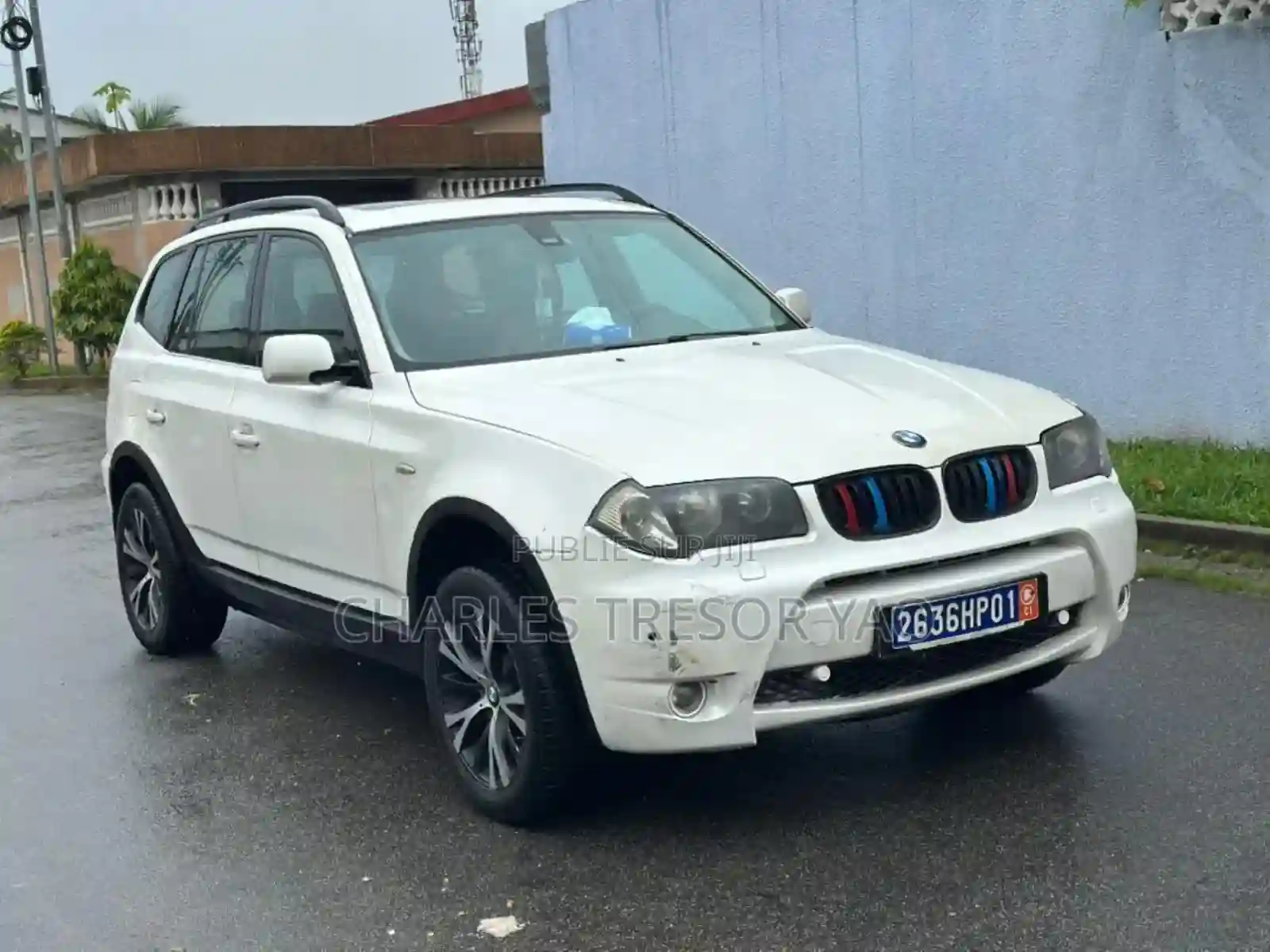 BMW X3 2006 Blanc - Vue 9