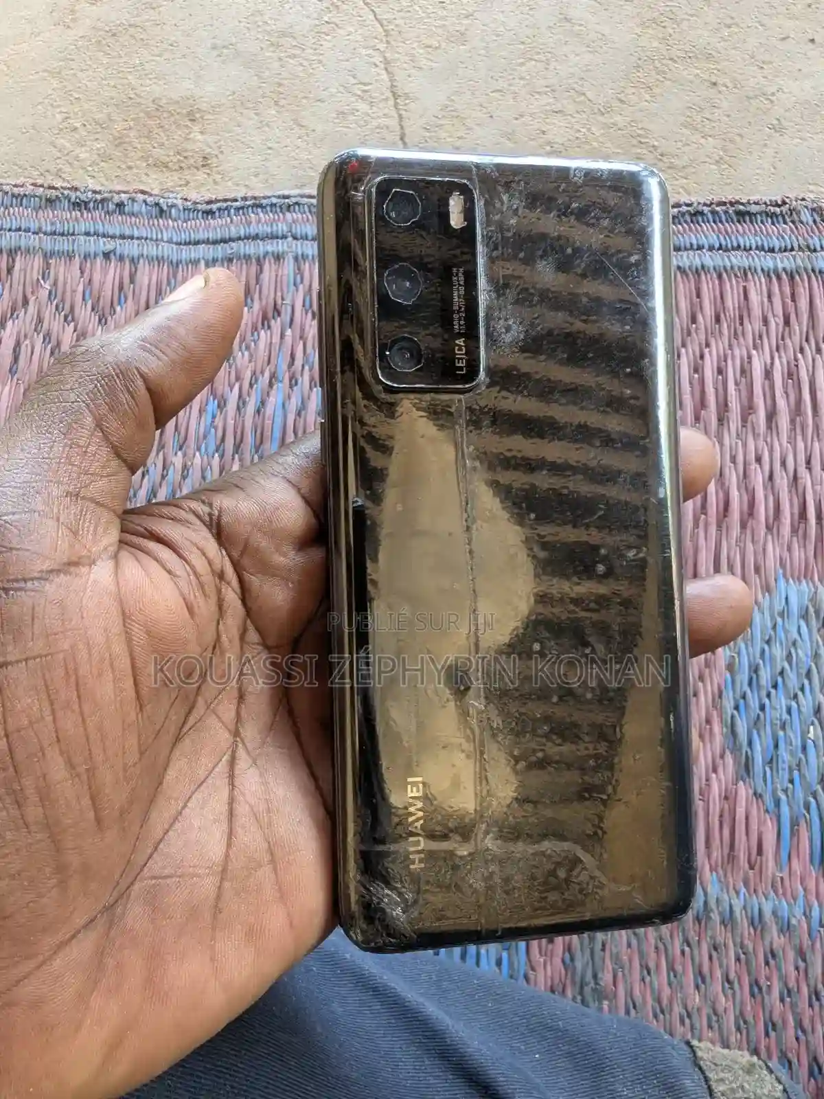 Huawei P40 4G 128 GB Noir - Vue 1