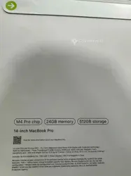 Macbook Pro M4 Pro 24go Ram 512go