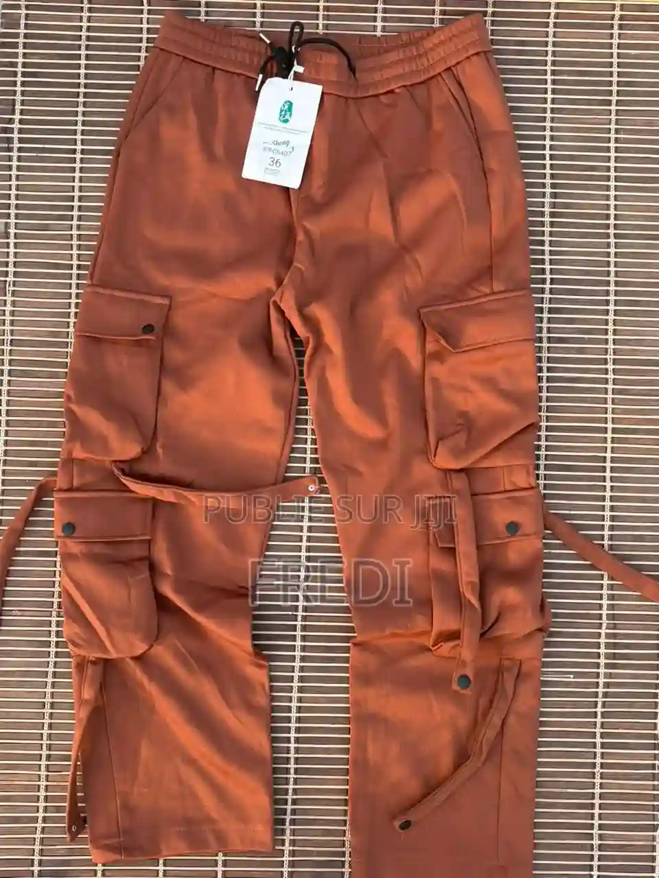 Pantalon Cargo De Qualité Chic Et Élégant - Vue 1