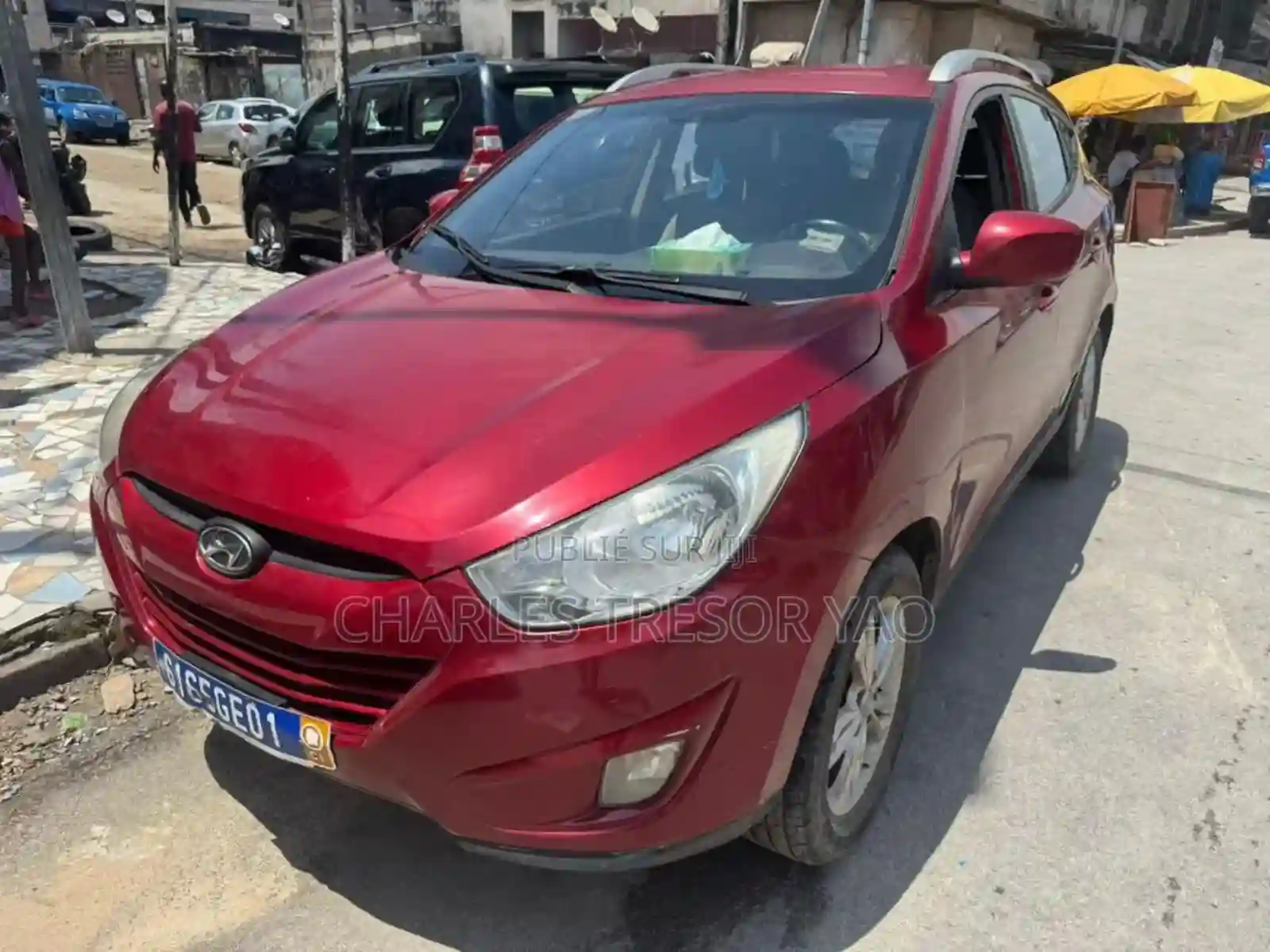 Hyundai Tucson Limited AWD 2013 Rouge - Vue 4