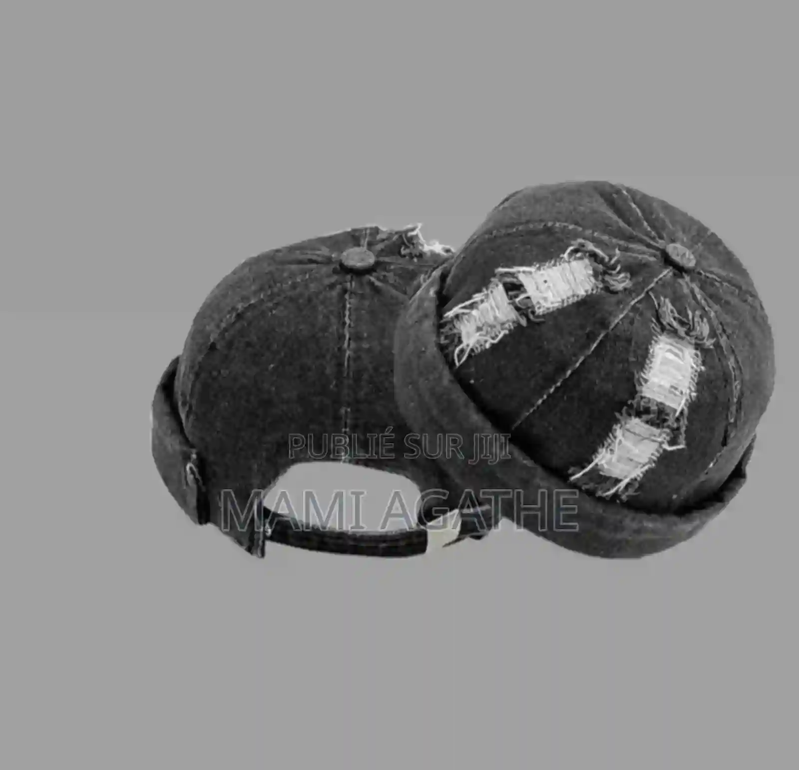 Chapeau Homme en Jean - Vue 2