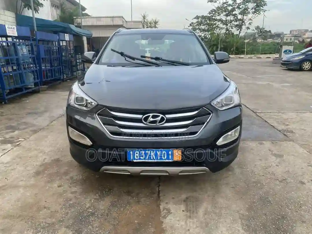 Hyundai Santa Fe Limited AWD 2016 Noir - Vue 1