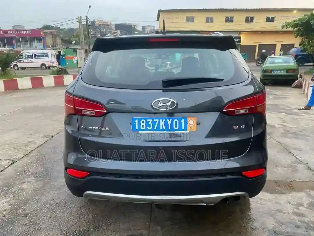 Hyundai Santa Fe Limited AWD 2016 Noir - Vue 5