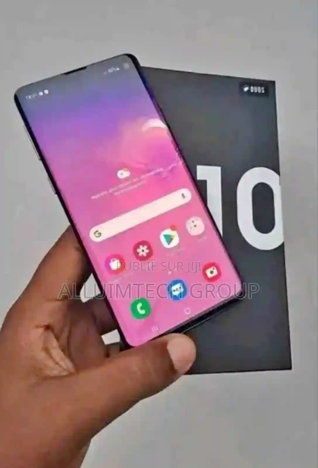 Samsung Galaxy S10 128 GB Noir - Vue 2