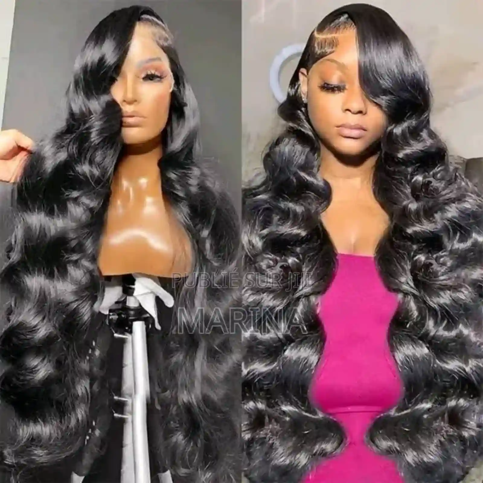 Perruques Ondulée Blende Hair - Vue 7