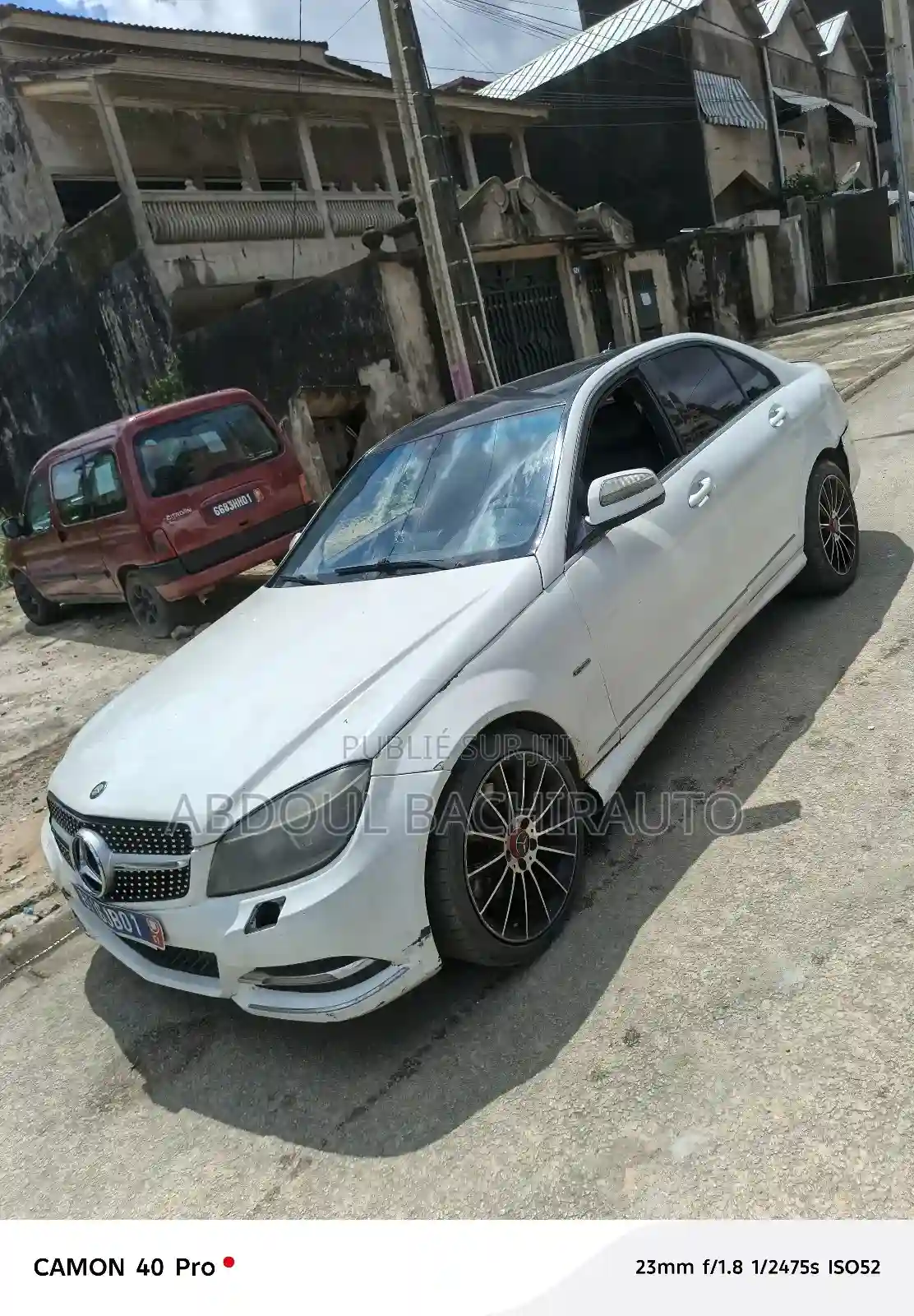 Mercedes-benz C300 2017 Blanc Cassé - Vue 2