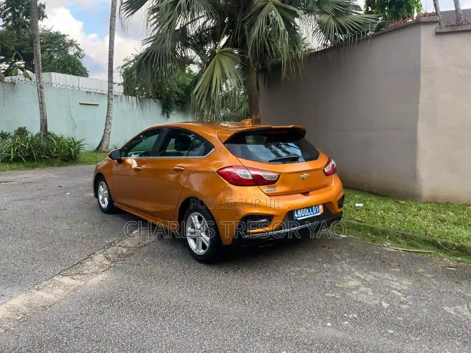 Chevrolet Cruze 2017 Jaune