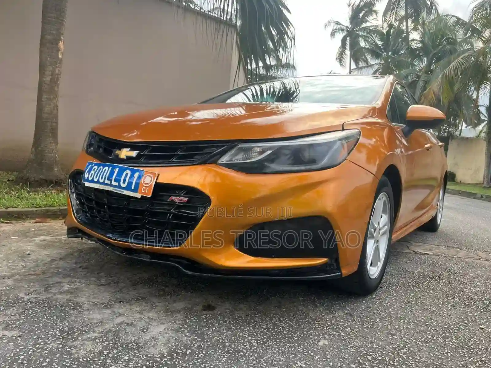 Chevrolet Cruze 2017 Jaune - Vue 5
