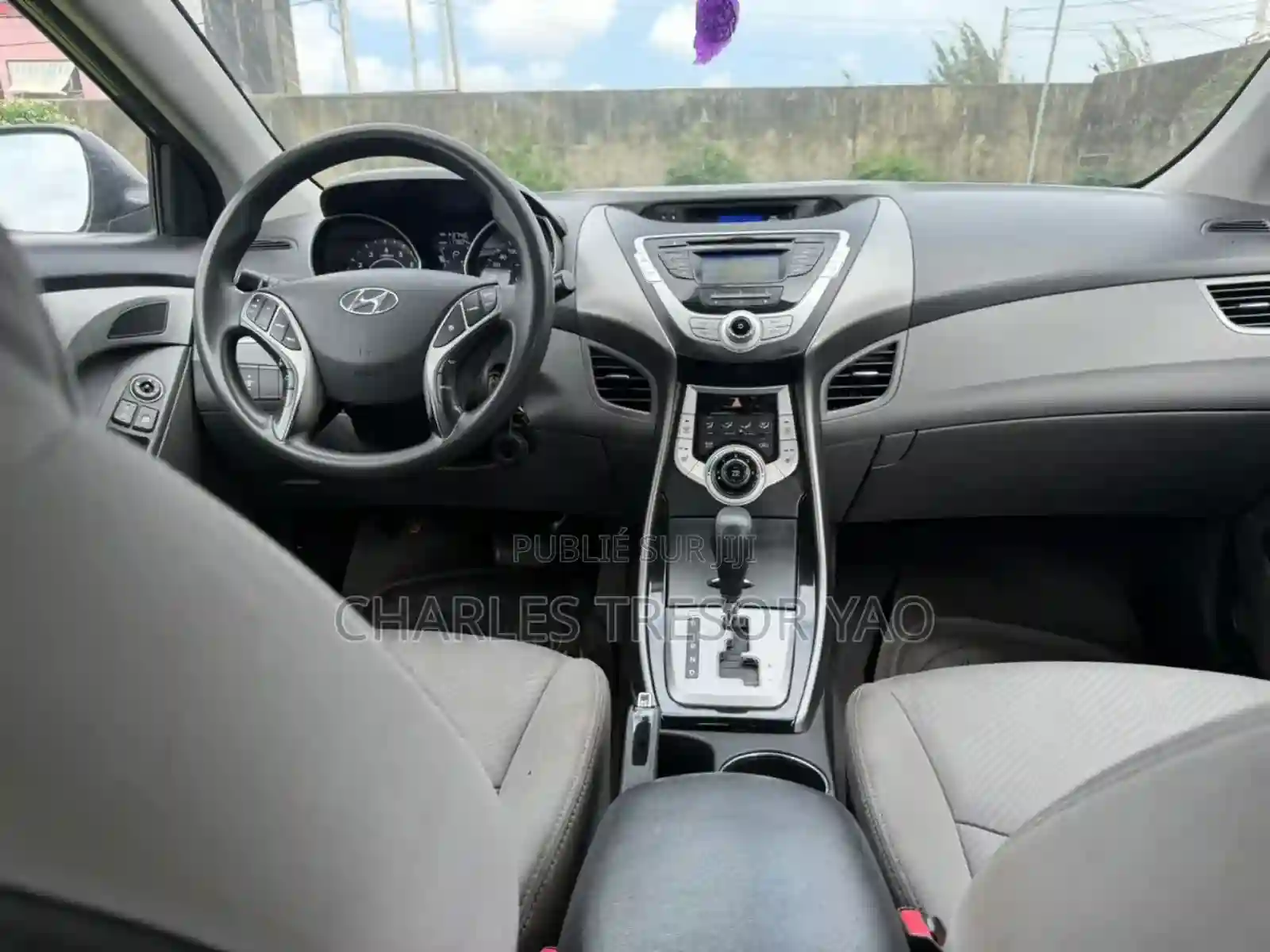 Hyundai Elantra 2012 Gris - Vue 2