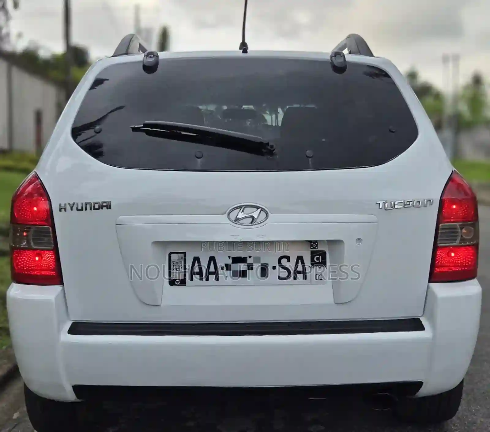 Hyundai Tucson 2007 Blanc - Vue 2