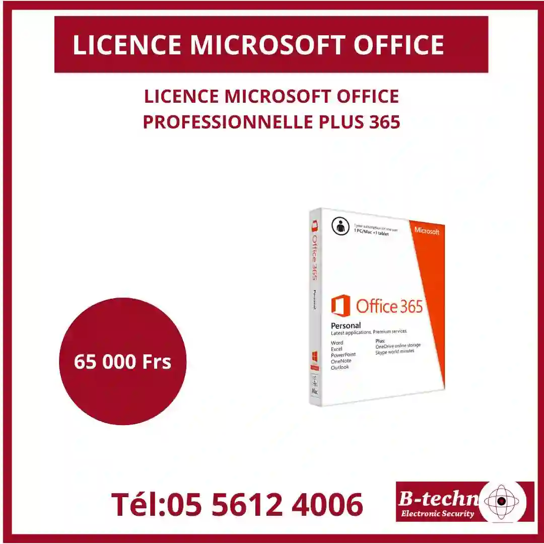 LICENCE MICROSOFT OFFICE PROFESSIONNELLE - Vue 4
